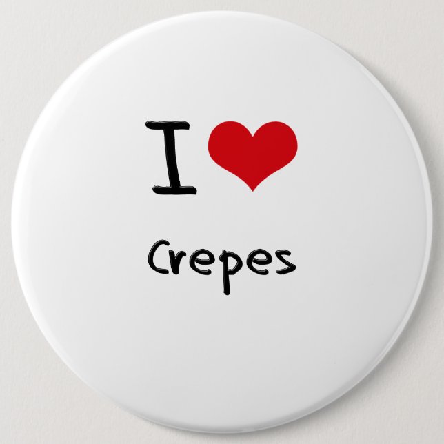 Liebe I Krepps Button (Vorderseite)