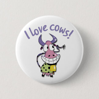 Liebe I Kühe! Button
