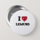 Liebe I Lemurs Button (Vorne & Hinten)