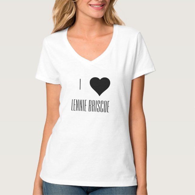 Liebe I Lennie Briscoe Shirt (Vorderseite)
