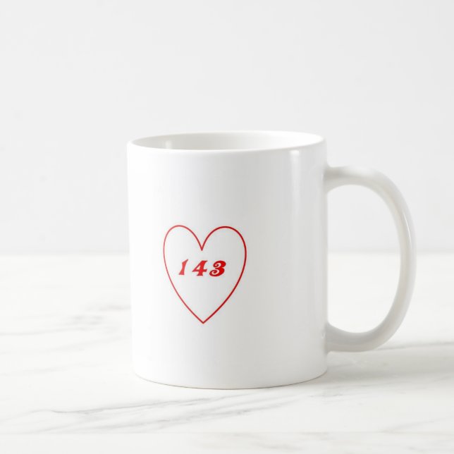 Liebe, i-Liebe Sie Kaffeetasse (Rechts)