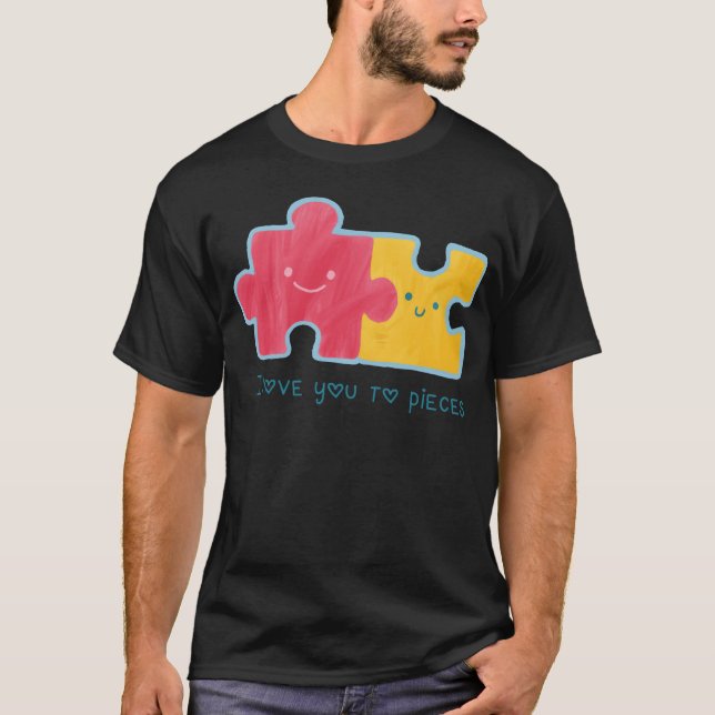 Liebe I Liebe Youo Pieces Giro T-Shirt (Vorderseite)