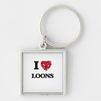 Liebe I Loons Schlüsselanhänger