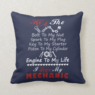 Liebe I MECHANIKER Kissen