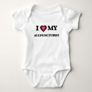 Liebe I mein Acupuncturist Baby Strampler
