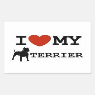 Liebe I mein amerikanisches Rechteckiger Aufkleber