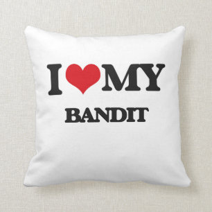 Liebe I mein Bandit Kissen