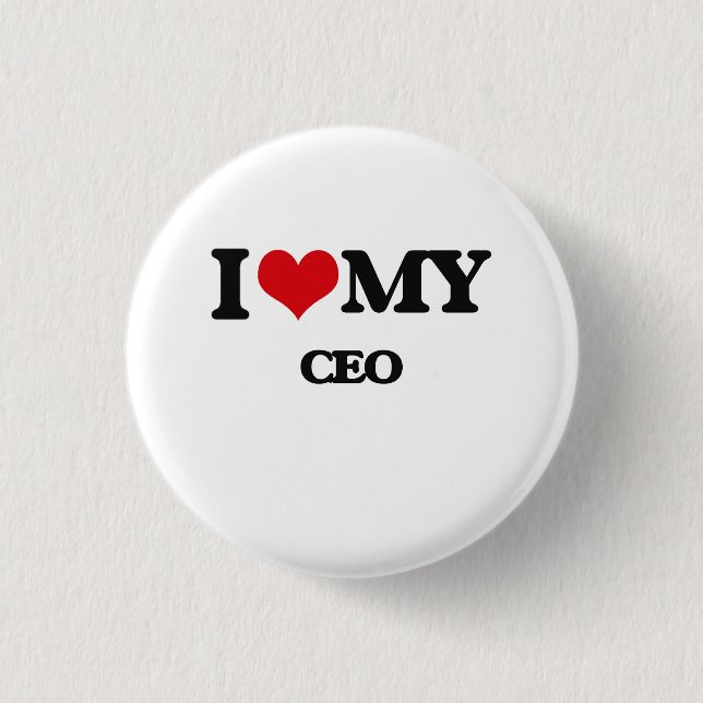 Liebe I mein CEO Button (Vorderseite)