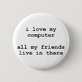 Liebe I mein Computer Button