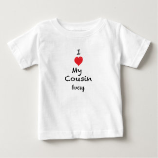 Liebe I mein Cousin-kundengerechtes Baby-Shirt Baby T-shirt