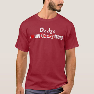 Liebe I mein Dodge-LKW T-Shirt