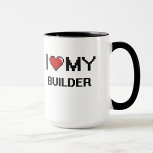 Liebe I mein Erbauer Tasse