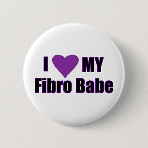 Liebe I mein Faser Baby Button