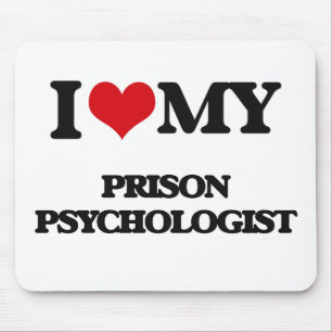 Liebe I mein Gefängnis-Psychologe Mousepad