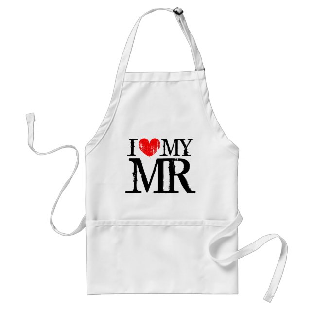 Liebe I mein Herr aprons für Herz der Frauen | I Schürze (Vorne)