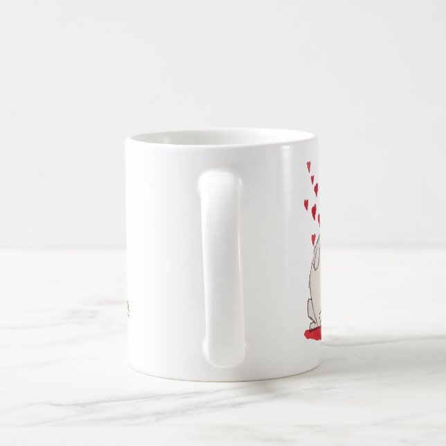 Liebe I mein Hund Kaffeetasse (Henkel)