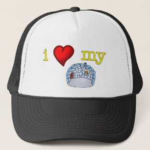 Liebe I mein Iglu Truckerkappe