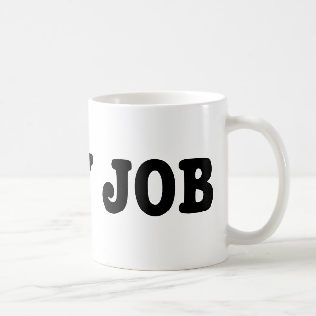 Liebe I mein Job Kaffeetasse (Rechts)