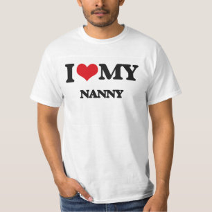 Liebe I mein Kindermädchen T-Shirt