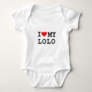 Liebe I mein lolo. Es ist mehr Spaß in den Baby Strampler