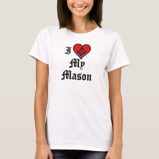 Liebe I mein Maurer T-Shirt