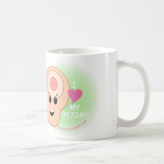 Liebe I mein ostomy! Tasse (Rechts)