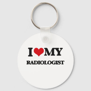 Liebe I mein Radiologe Schlüsselanhänger