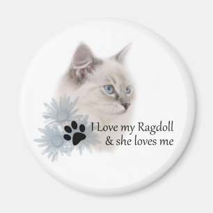 Liebe I mein ragdoll Magnet