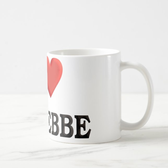 Liebe I mein Rebbe Kaffeetasse (Rechts)