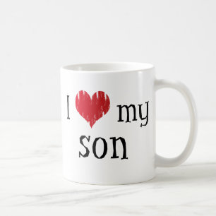 Liebe I mein Sohn Kaffeetasse