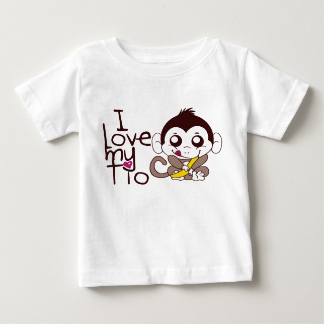 Liebe I mein Tio Baby T-shirt (Vorderseite)