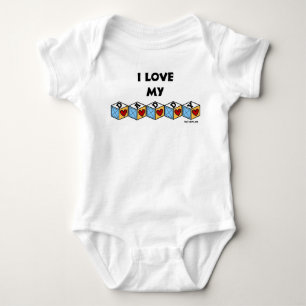 Liebe I mein Vatibaby Baby Strampler