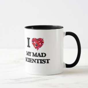 Liebe I mein wütender Wissenschaftler Tasse