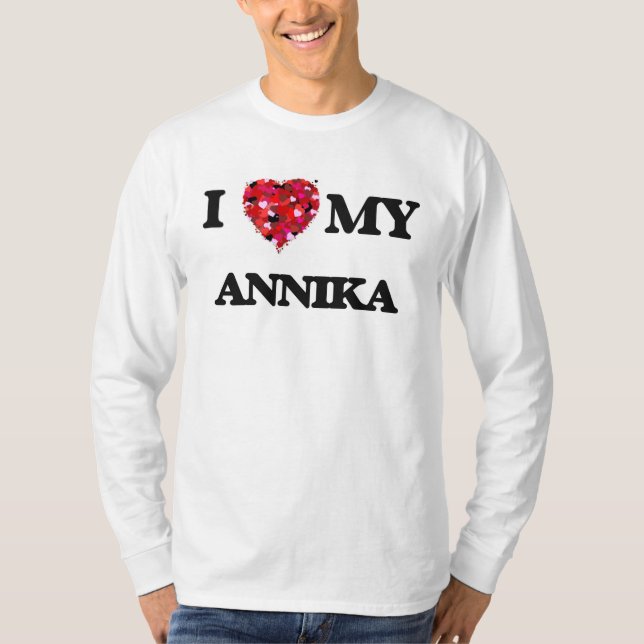 Liebe I meine Annika T-Shirt (Vorderseite)