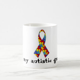 Liebe I meine autistische Enkel-Tasse Kaffeetasse