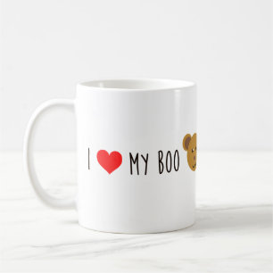 Liebe I meine Boobärn-Tasse Kaffeetasse