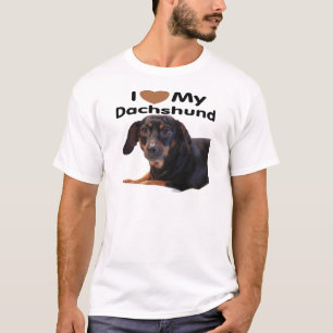 Liebe I meine Dackel T-Shirt