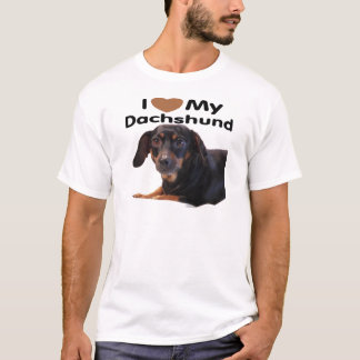 Liebe I meine Dackel T-Shirt