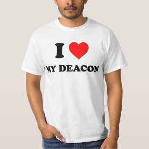 Liebe I meine Diakon T-Shirt