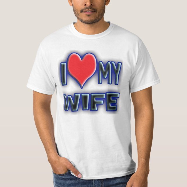 Liebe I meine Frau T-Shirt (Vorderseite)