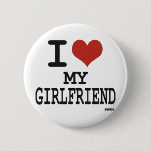 Liebe I meine Freundin Button