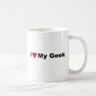 Liebe I meine Geek-Tasse Kaffeetasse