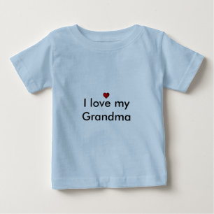 Liebe I meine Großmutter Baby T-shirt