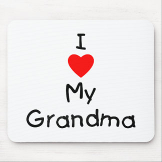 Liebe I meine Großmutter Mousepad
