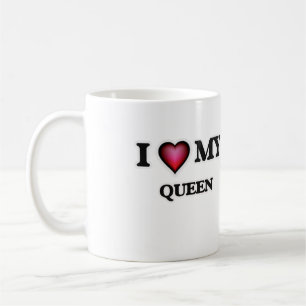 Liebe I meine Königin Kaffeetasse