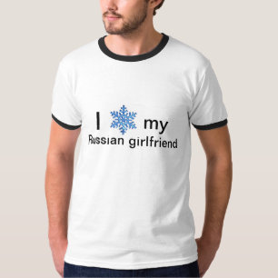Liebe I meine russische Freundin T-Shirt