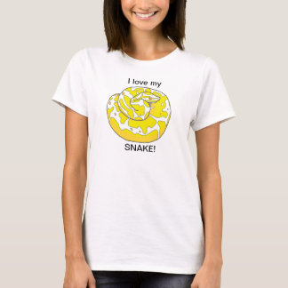 Liebe I meine Schlange! T-Shirt