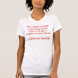 Liebe I meine SEEMANNMARINE EHEFRAU T-Shirt