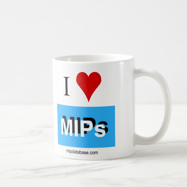 Liebe I MIPS-Tasse 3 Kaffeetasse (Rechts)
