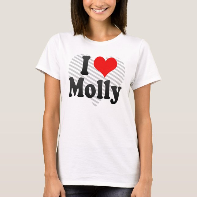 Liebe I Molly T-Shirt (Vorderseite)
